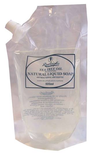 Tea Tree Oil Liquid Soap  - 500ml Refill image 0